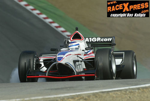 Robbie Kerr in actie op eigen bodem